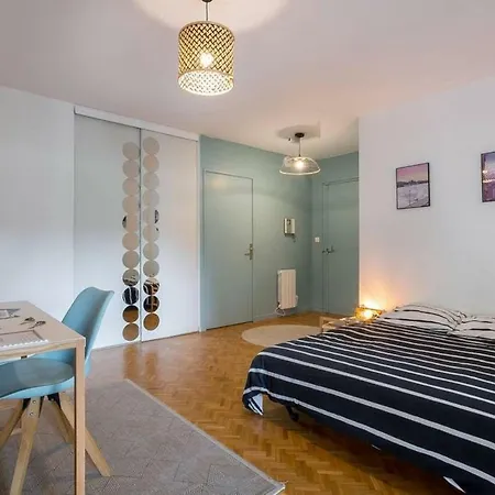 Centre Confluence 100 M2 Parking Terrasses Apartamento