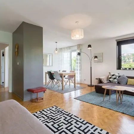 Appartement Centre Confluence 100 M2 Parking Terrasses