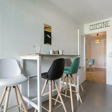 Centre Confluence 100 M2 Parking Terrasses Apartment *